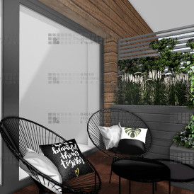 BALKON W STYLU INDUSTRIALNYM - 2