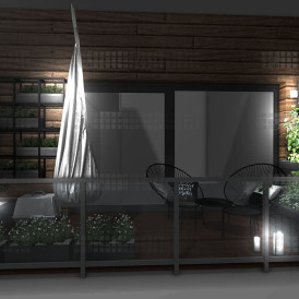 BALKON W STYLU INDUSTRIALNYM - 3