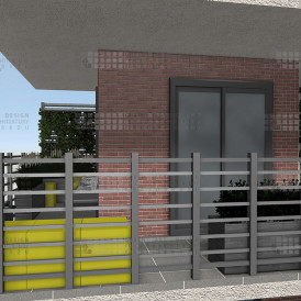 NOWOCZESNE BALKONY Z ŻÓŁTYMI AKCENTAMI - 5
